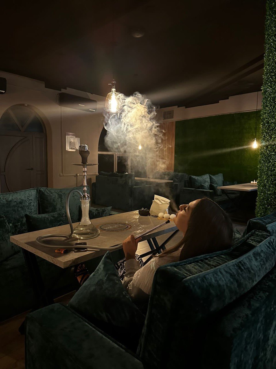 Открытый кальян